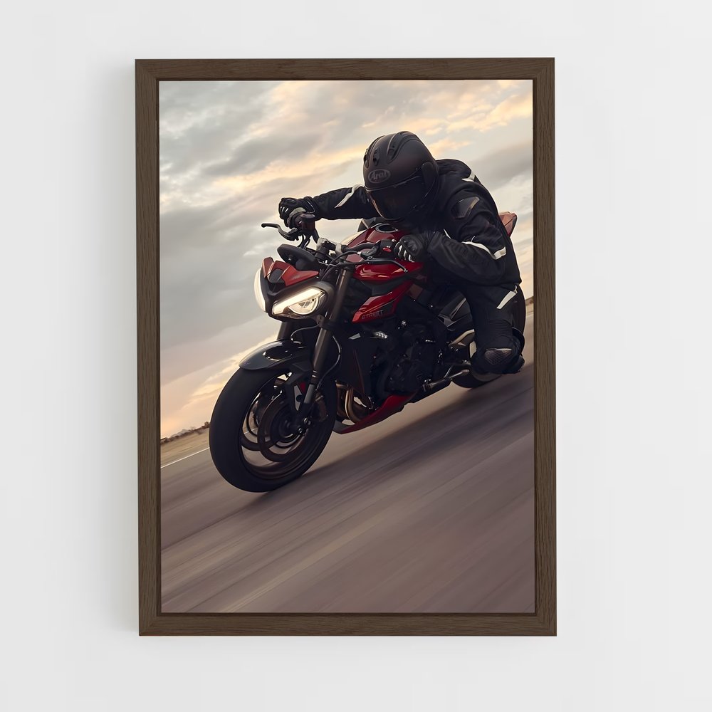 Poster Street triple rs captivant – affiche Triumph (vue 5)